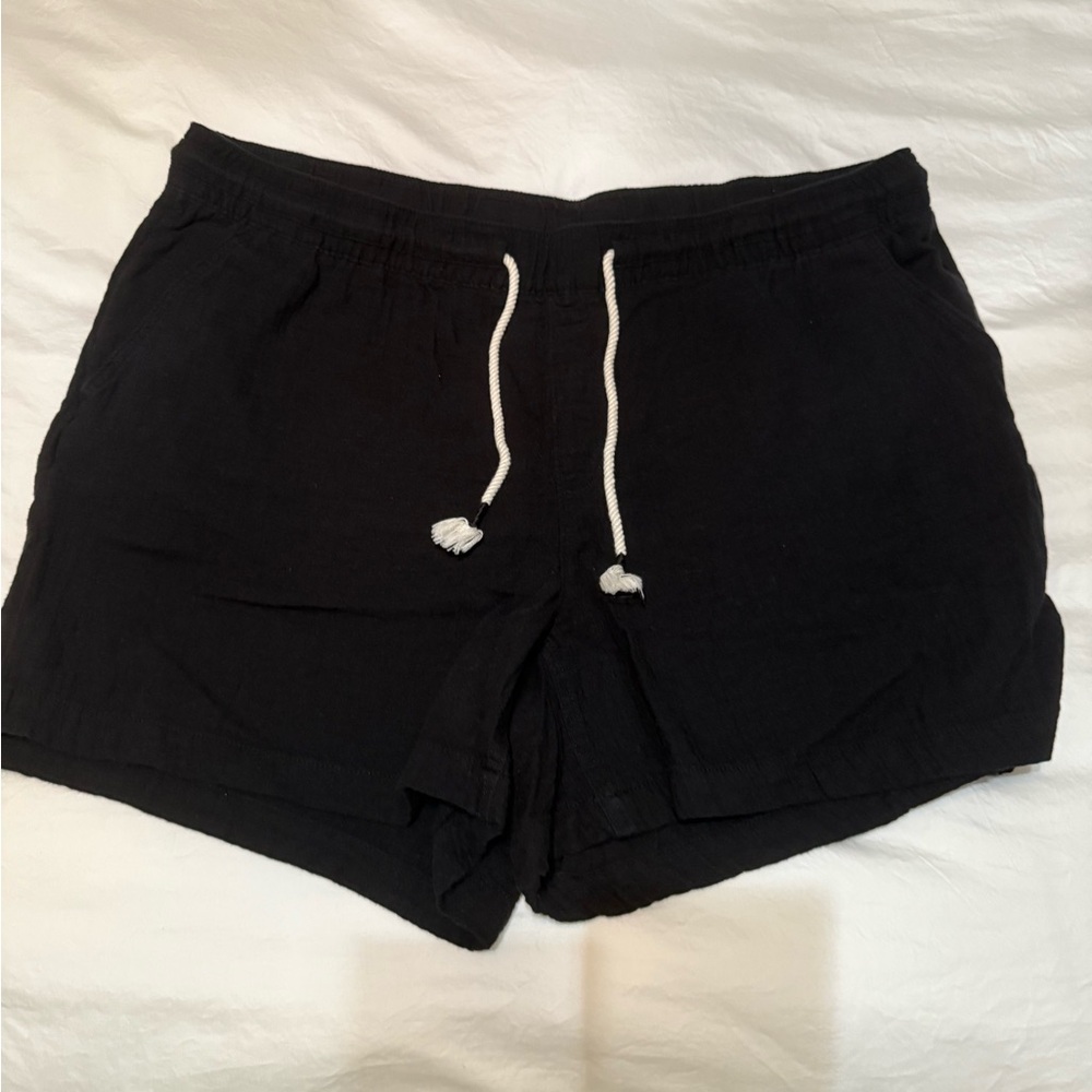 Old Navy Black Drawstring Shorts